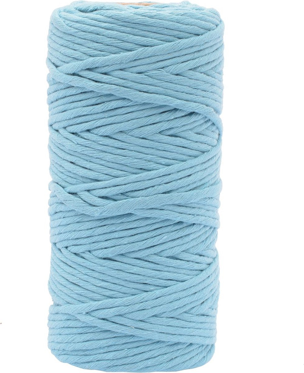 Vaessen creative • Makramee-Seil 3 mm x 100 m Aqua