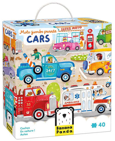 Banana Panda - Moto Jumbo Puzzle Cars - 40..