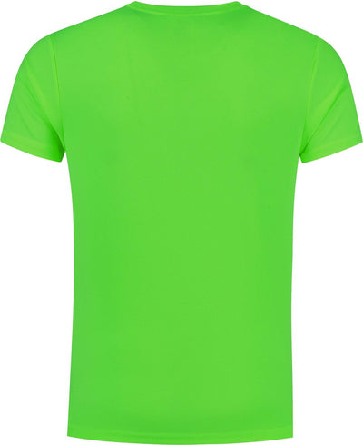 Rogelli Promo-Laufshirt Herren – kurze Ärmel – grün – 128 140