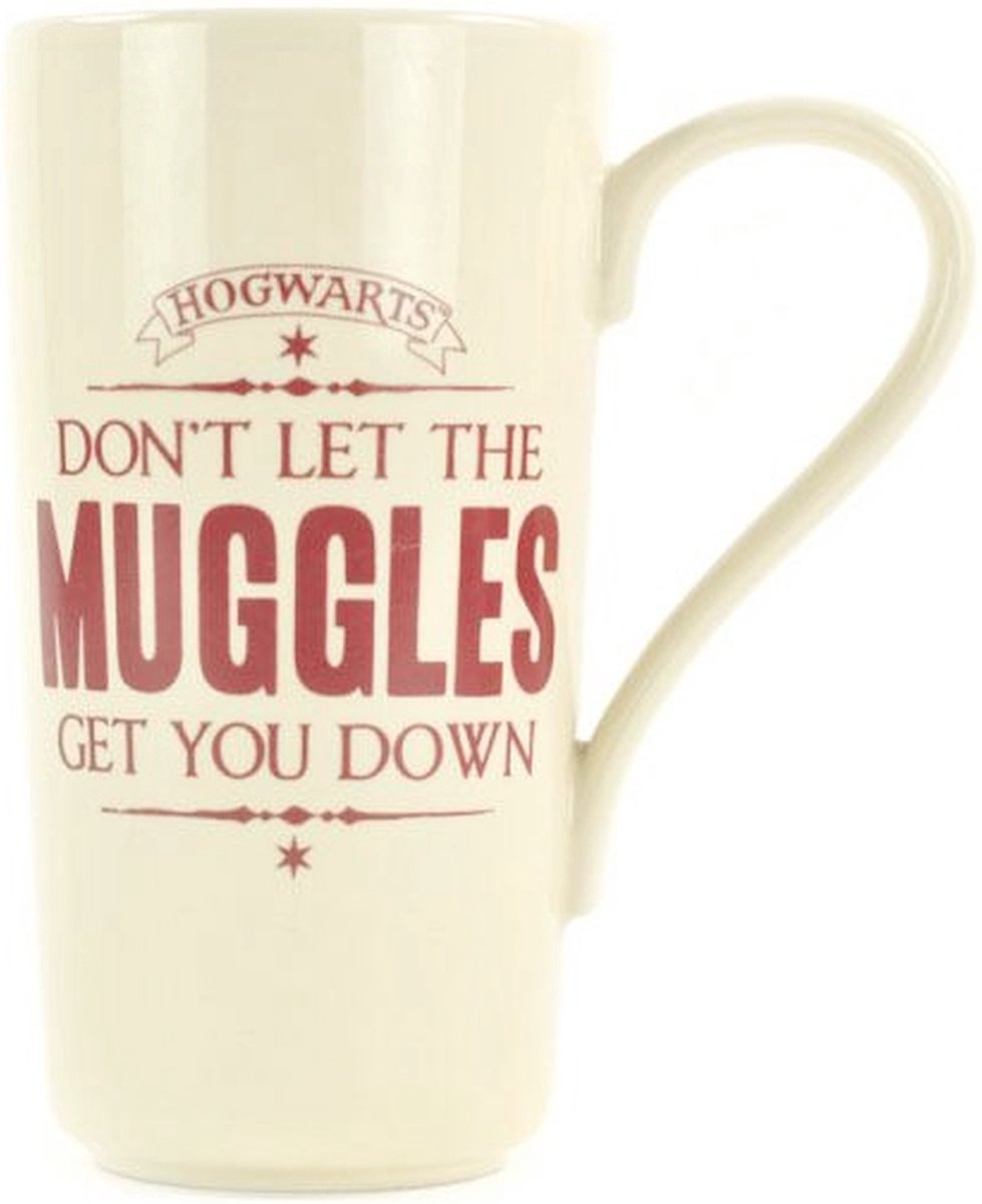 Pyramidenfans Harry Potter – Tasse Latte – Muggel
