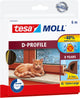 Tesa Tour Riemen D Profil 6m x 3-7mm braun