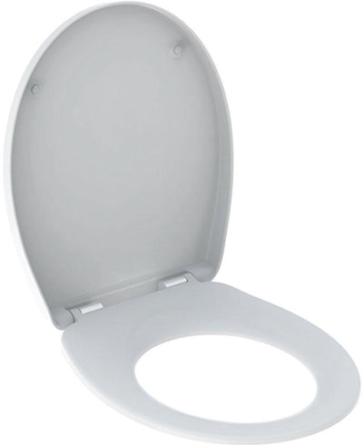 Geberit Bastia WC-Sitz – Deckel – Absenkautomatik – Topfix – weiß