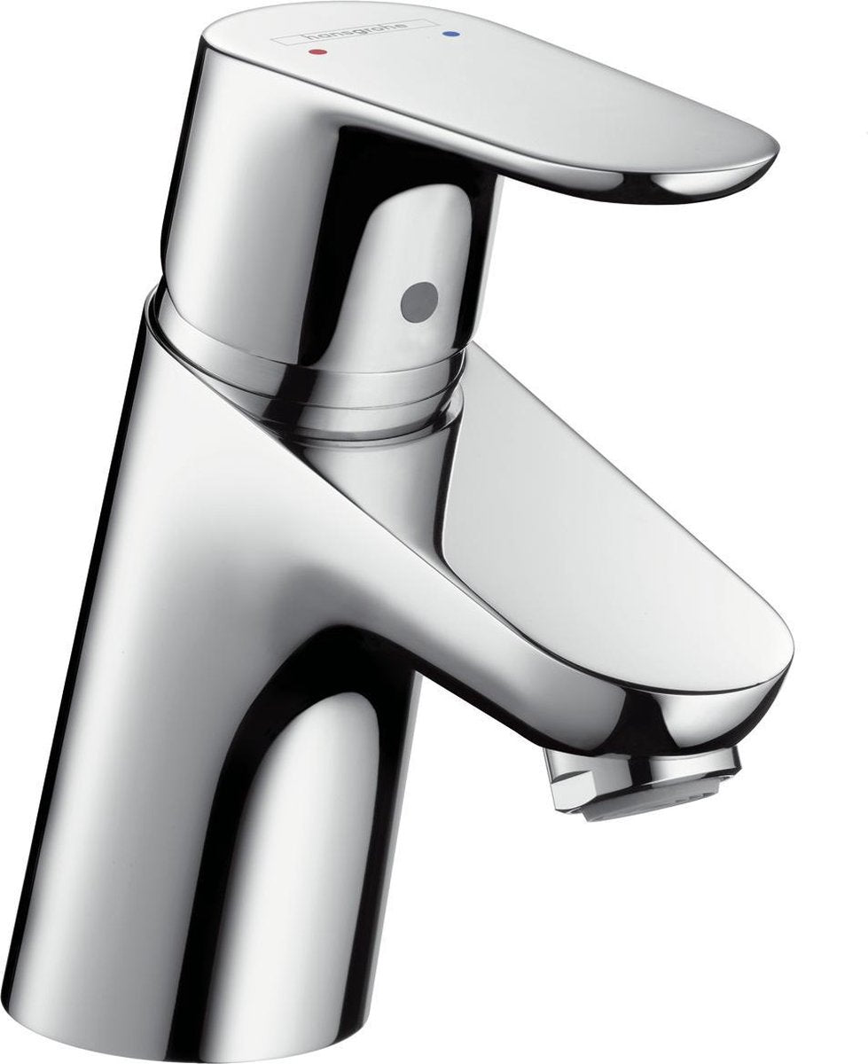 Hansgrohe Focus – Waschtisch-Mischbatterie – Einhebelbedienung – mit Ablassschraube – 70 mm – Chrom