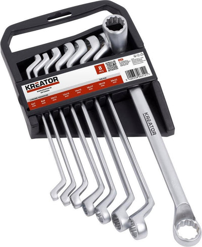 Kreator krt500004 Ringschlüssel-Set – 6–22 mm – 8 Stück