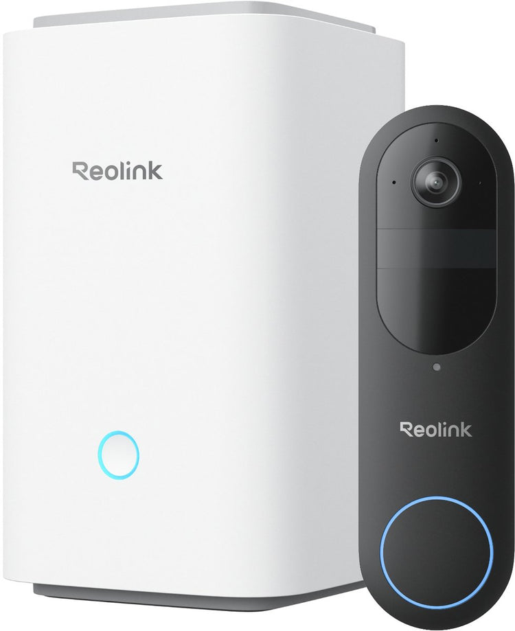 Reolink Batterie-Türklingelsystem – 4 MP – 1:1-Bild von Kopf bis Fuß – Erkennung von Personen-Fahrzeug-Paketen – D340b mit Hub 1
