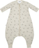 Meyco Baby-Pinguin-Baby-Winterschlaf-Overall, Pullover mit festen Ärmeln – weicher Sand – 104 cm – 2,5 Tog