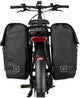 Fastrider Jaxx II Doppel-Fahrradtasche trend black mik