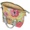 Basilikum Bloom Field Fahrradhandtasche - langlebig, kompakt, gelb
