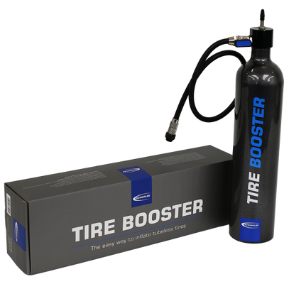 Schwalbe Tire Booster Luftpumpe Tubeless inkl. Montagegurt 6080.01