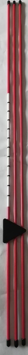 Pure2improve Golf Tour Sticks – Alignment Sticks – 3 Stück
