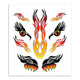 Aufkleber Set Tribal Augen Augen Tribal Aufkleber