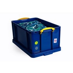 Aufbewahrungsbox wirklich nützliche Box 71x44x31cm 64l blau