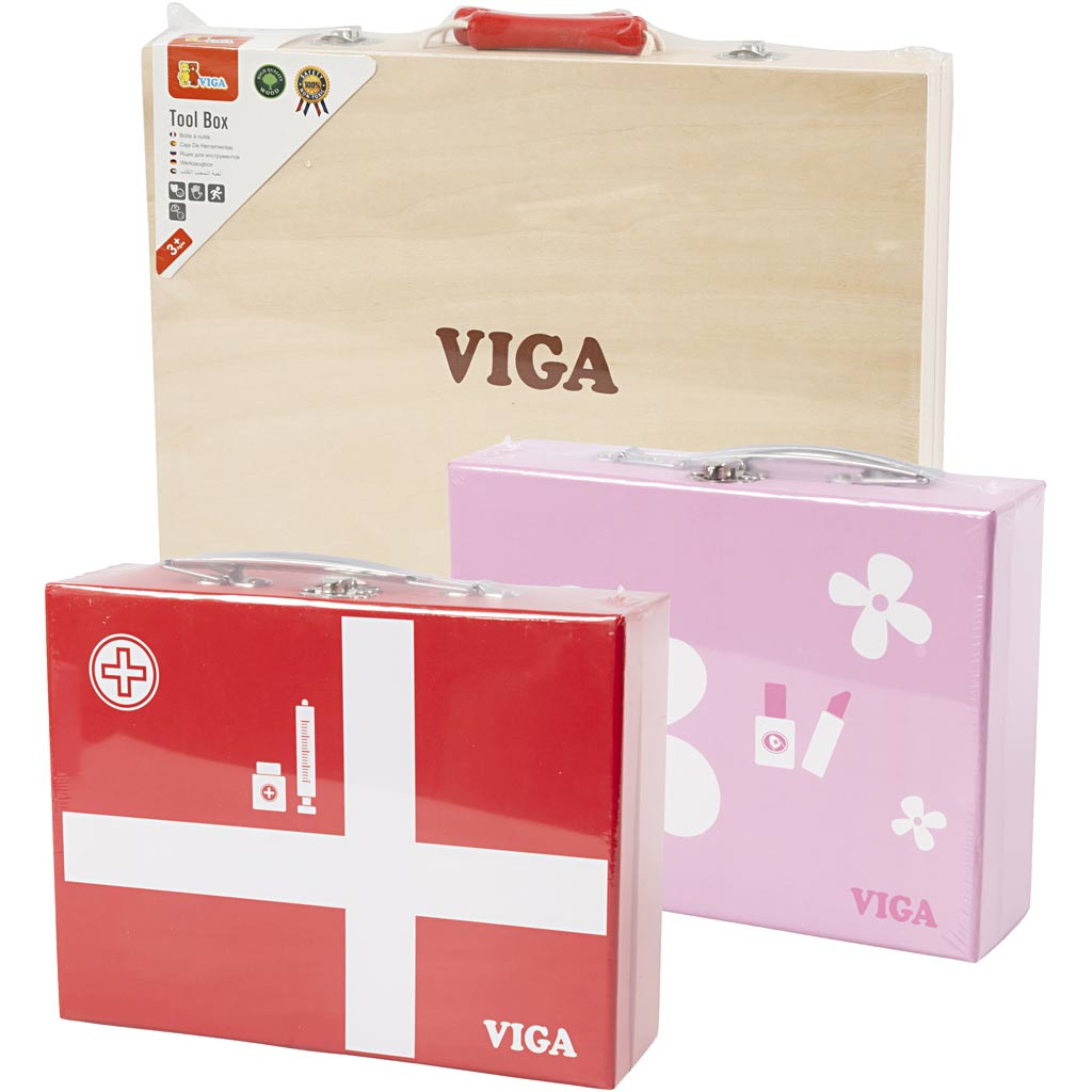 Viga Holzspielset, 33 Teile 1 Set