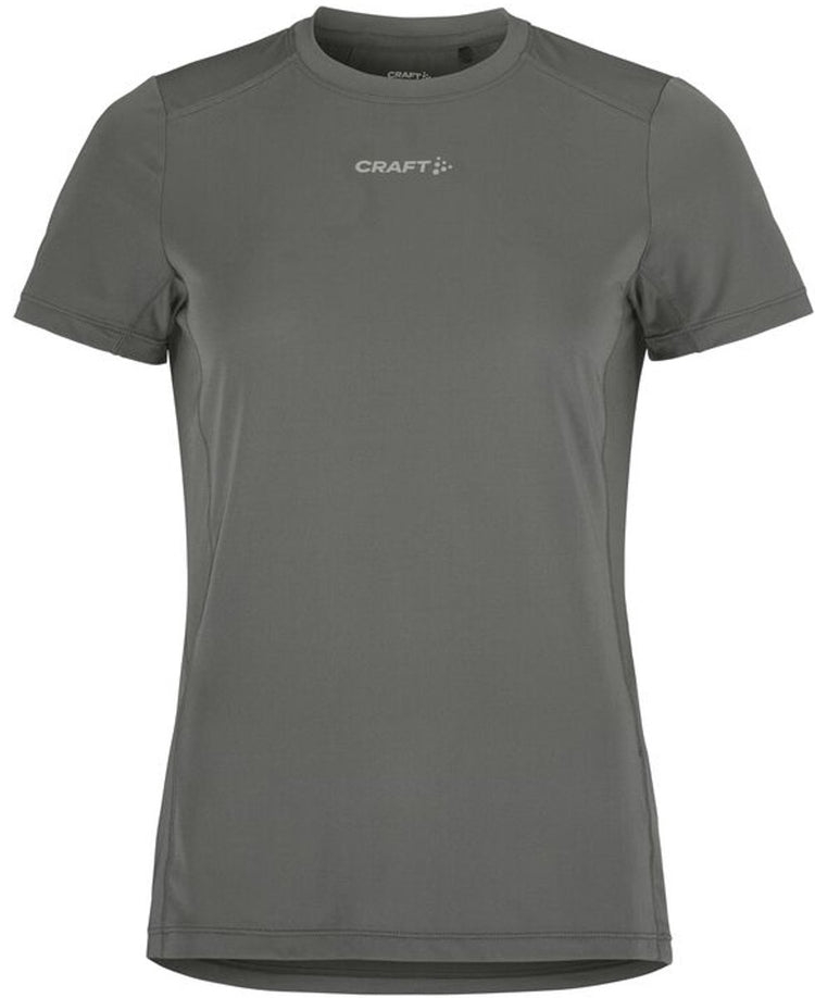 Craft Adv Essence SS Tee 2 W Damen-Sportshirt – Granit