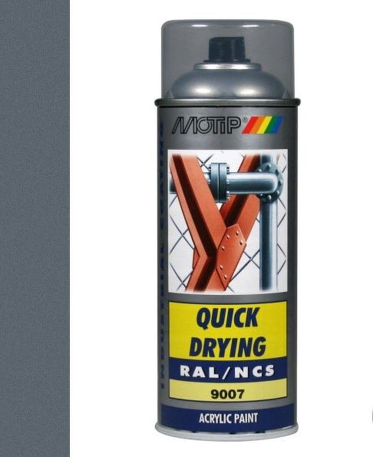Motip 1051745 - ind. RAL 9007 Graualuminium met. Spraydose 400 ml | 1 Stk