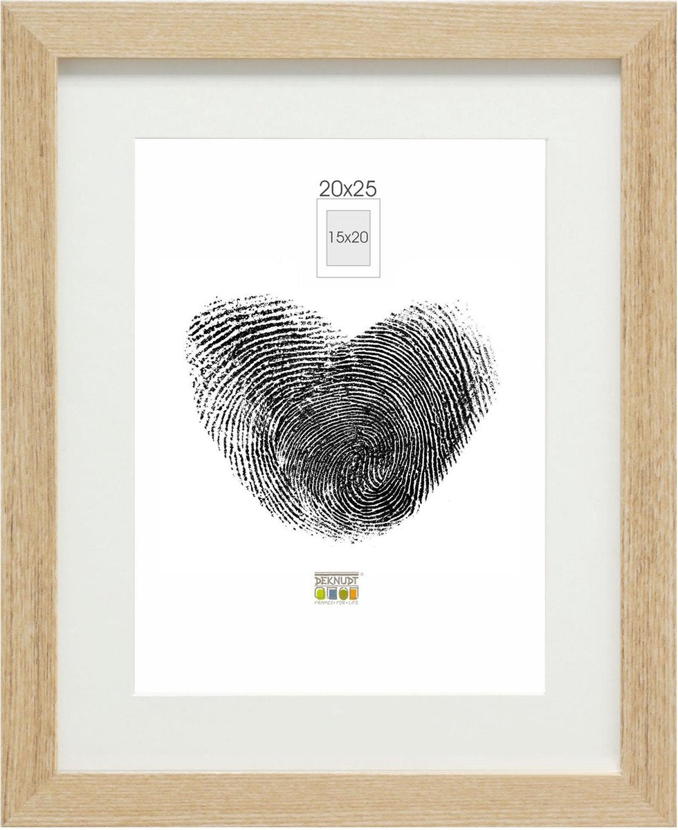 Deknudt Frames Fotorahmen - Natur - Passepartout - 15x20 20x25 cm