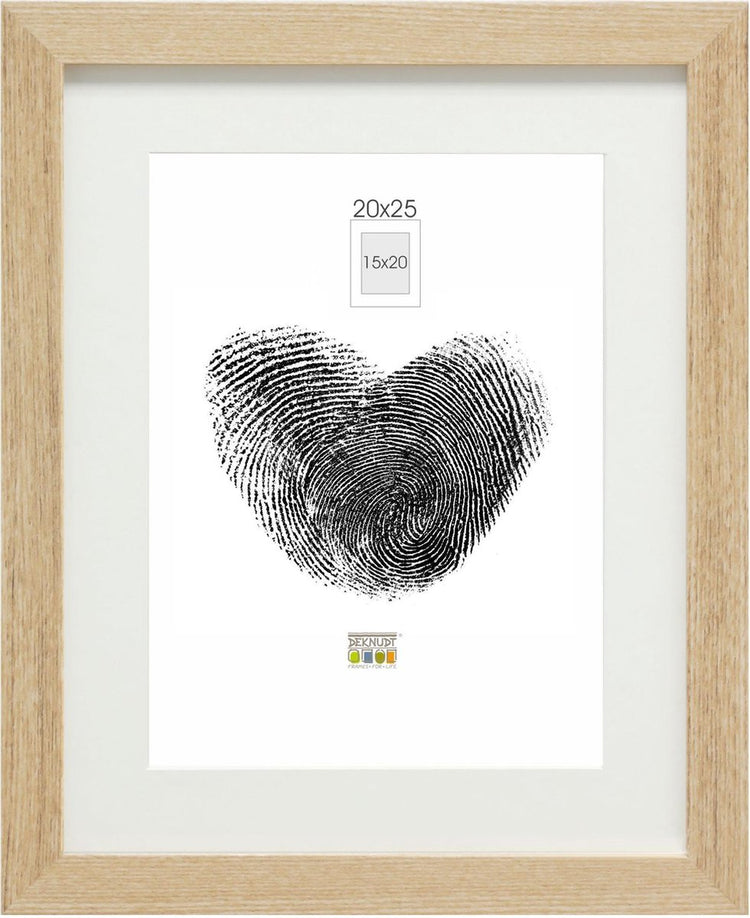 Deknudt Frames Fotorahmen - Natur - Passepartout - 15x20 20x25 cm