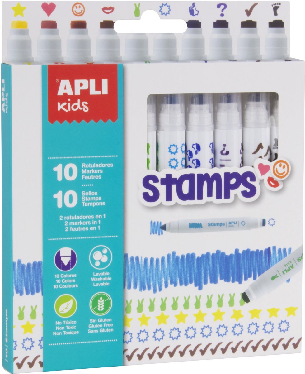 Apli Kids Apli Stempelmarker 10 St.