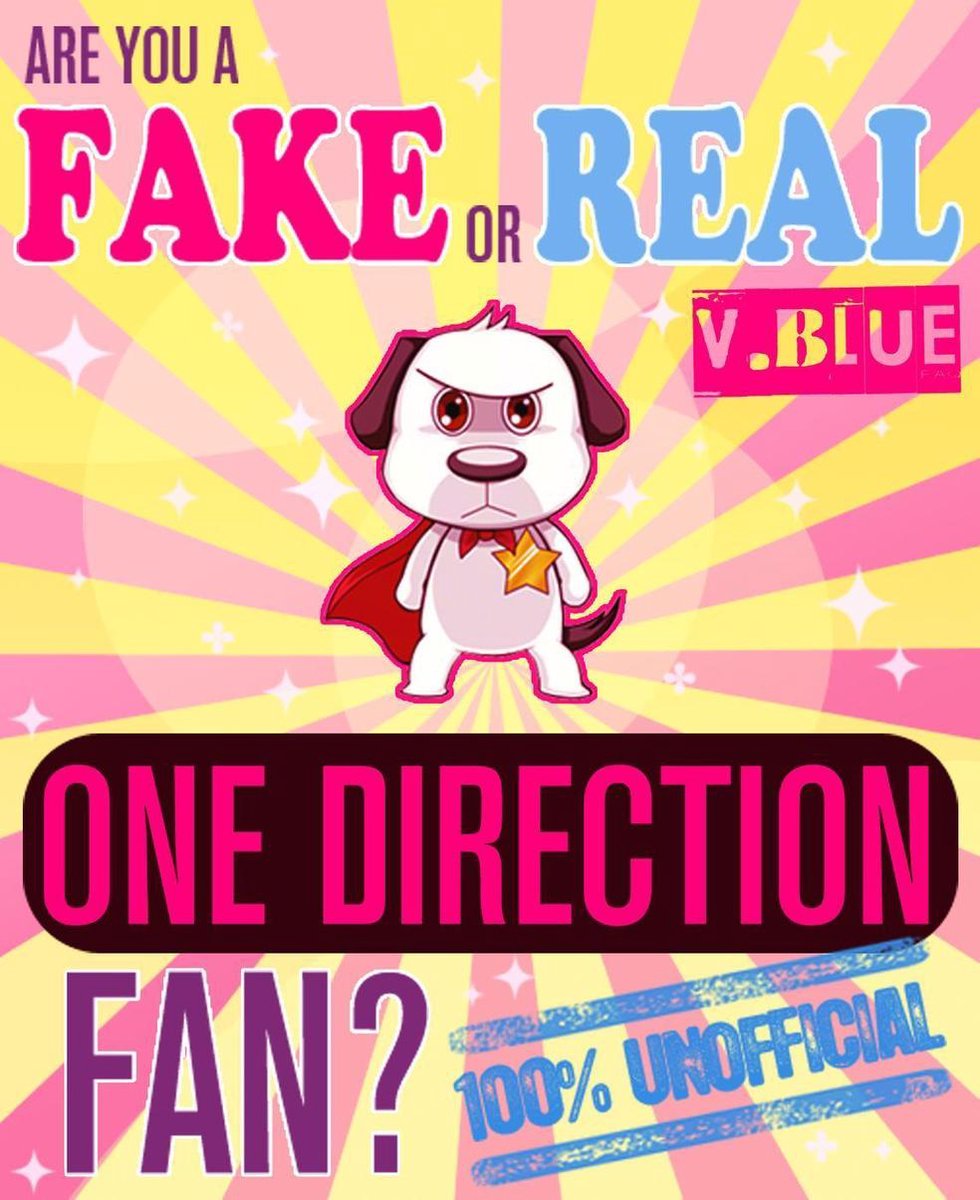 Bist du ein echter oder ein echter One-Direction-Fan? Ausführung blau