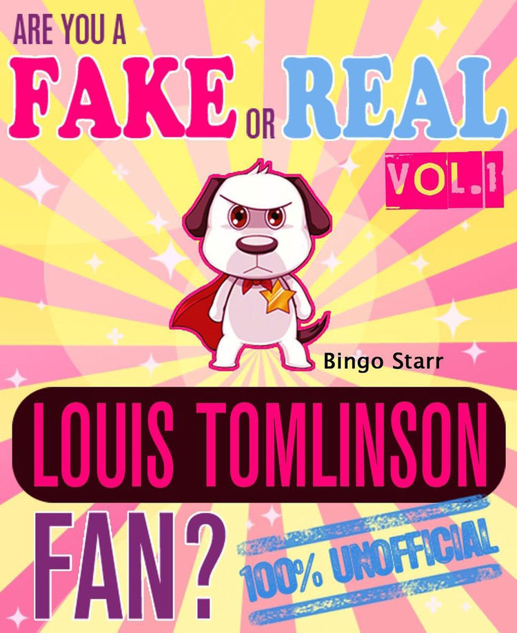 Sind Sie ein falscher oder ein echter Louis Tomlinson-Fan? Band 1 – das 100 % inoffizielle Quiz- und Fakten-Trivia-Reiseset-Spiel