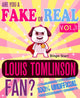 Sind Sie ein falscher oder ein echter Louis Tomlinson-Fan? Band 1 – das 100 % inoffizielle Quiz- und Fakten-Trivia-Reiseset-Spiel