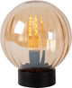 Lucide Monsaraz - Tischlampe - ø 25 cm - 1xe27 - Bernstein