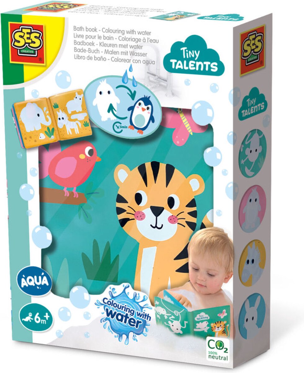 SES Tiny Talents Badbook - Farben mit Wasser