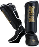 Super Pro Combat Gear Schienbeinschutz Protektor Se Schwarz Gold Weiß Extra Klein