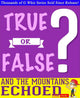 Gwhizbooks.com – und die Berge hallten wider – wahr oder falsch? G Whiz Quiz-Spielbuch
