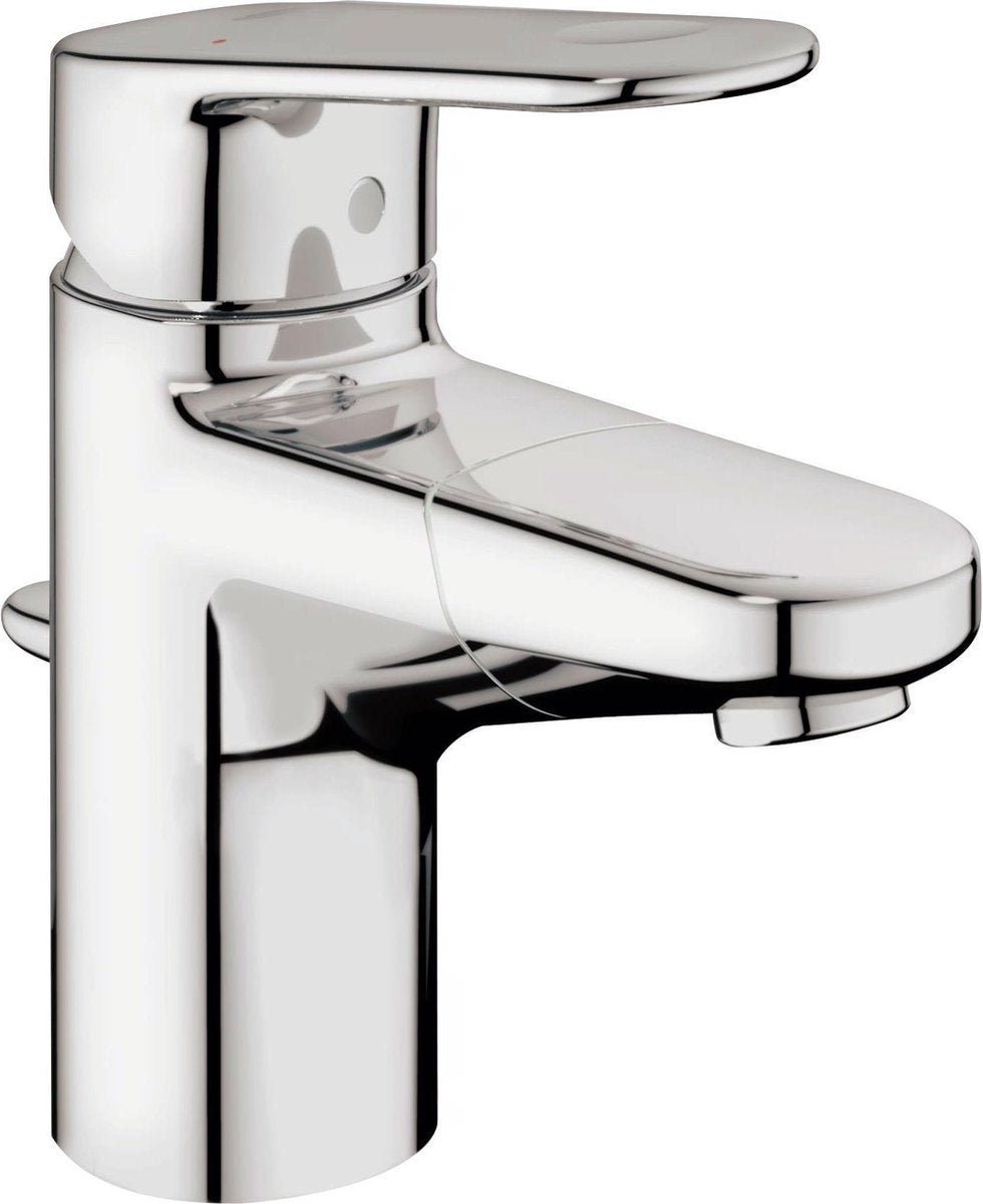 Grohe Europlus Waschtischarmatur – mit ausziehbarem Auslauf – mit ausziehbarem Ablaufgarnitur – Chrom