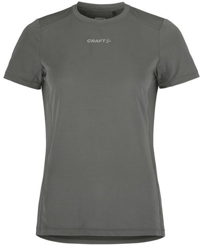 Craft Adv Essence SS Tee 2 W Damen-Sportshirt – Granit