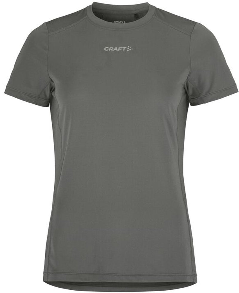 Craft Adv Essence SS Tee 2 W Damen-Sportshirt – Granit
