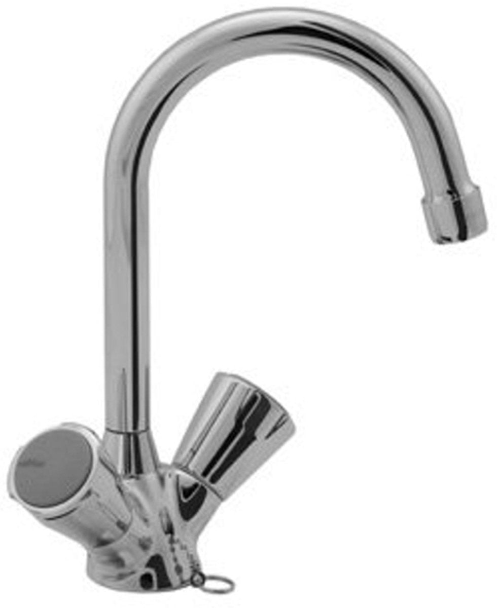 Idealer Standard Venlo Nimbus II Öko-Waschtischarmatur aus Messing – drehbarer Auslauf – Chrom