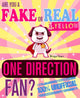 Bist du ein echter oder ein echter One-Direction-Fan? Version Gelb – das 100 % inoffizielle Quiz- und Fakten-Trivia-Reiseset-Spiel