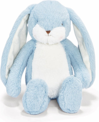Bunnies by the Bay Floppy Knabberkaninchen – Stofftier – Kuscheltier für Kinder – gestickte Details – 34 cm – blau
