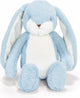 Bunnies by the Bay Floppy Knabberkaninchen – Stofftier – Kuscheltier für Kinder – gestickte Details – 34 cm – blau