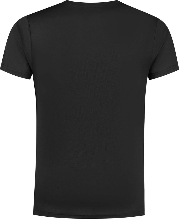 Rogelli Promo-Laufshirt Herren – kurze Ärmel – Schwarz – 152 164