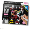 Creativ Company Hobbyset Illustration, Harley Quinn, verschiedene Farben, 1 Box