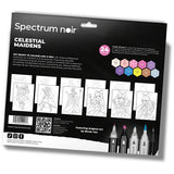 Kreativfirma Hobbyset Illustration, Himmlische Mädchen, verschiedene Farben, 1 Box - afbeelding 2