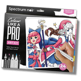 Kreativfirma Hobbyset Illustration, Himmlische Mädchen, verschiedene Farben, 1 Box - afbeelding 1