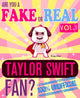 Sind Sie ein echter oder ein echter Taylor-Swift-Fan? Band 1 – das 100 % inoffizielle Quiz- und Fakten-Trivia-Reiseset-Spiel