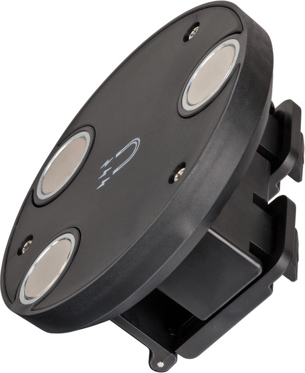 Brennerstuhl Magnethalter für Akku-LED-Arbeitsscheinwerfer Magnethalter für LED-Arbeitsscheinwerfer (robust, drei starke Magnete verbaut)