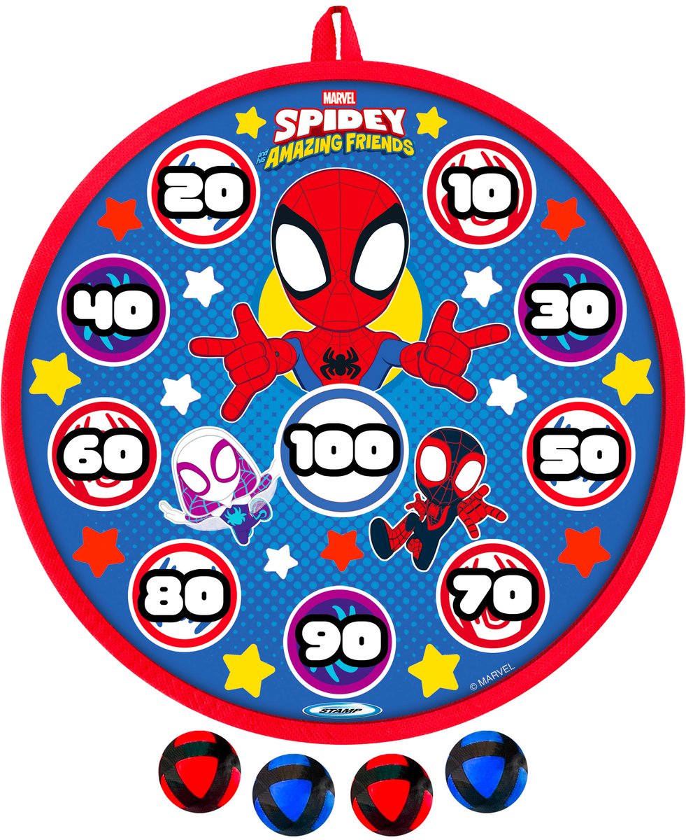 Disney Darts Bälle Zielspiel 28cm Spidey