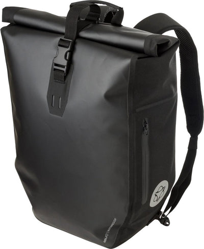Clean Single Fahrradtasche Rucksack Shelter Click'ngo groß schwarz