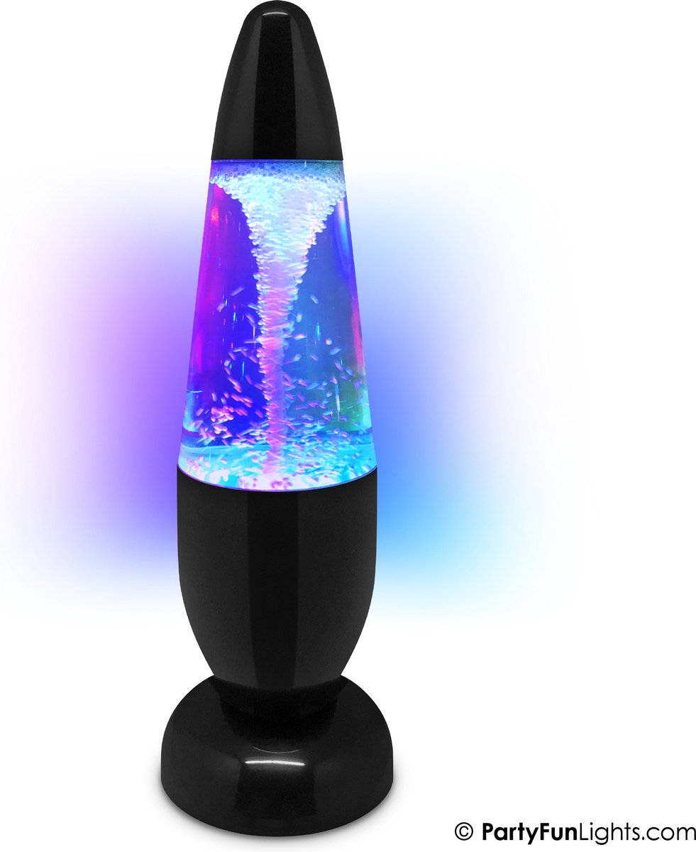 Partyfun Lights Tischleuchte Tornado Glitzer LED