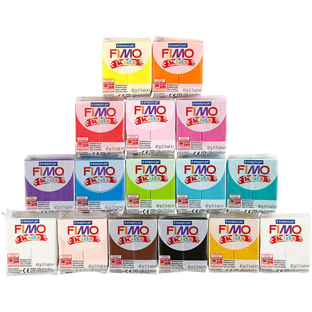 Fimo® Kinder-Modelliermasse, 32 x 42 g, 1 Box