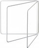 Yamazaki faltbarer Geschirrtuchhalter – Turm – Weiß
