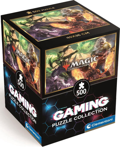 Clementoni – Puzzle – 500 Teile – Magic: The Gathering – Würfel – Puzzle für Erwachsene