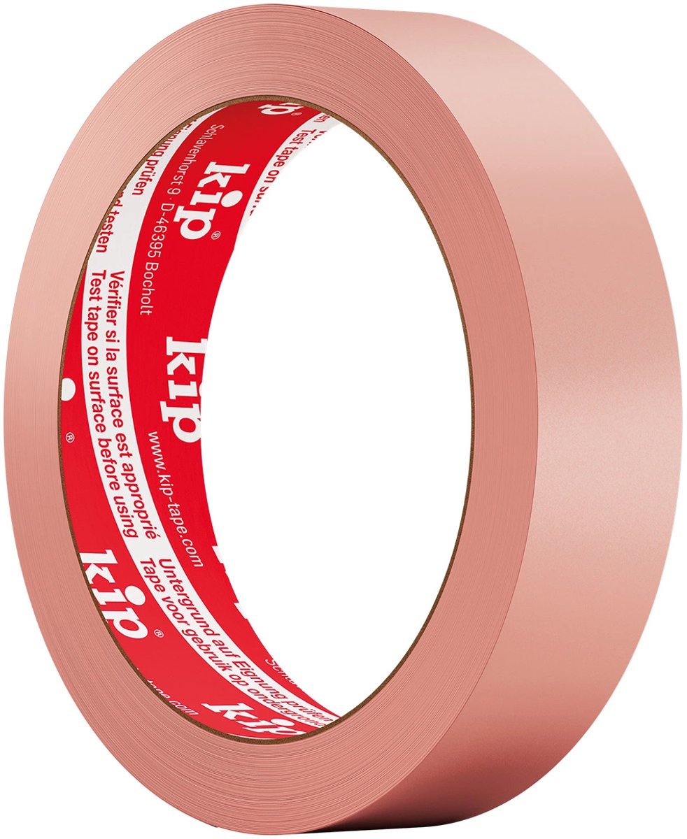 Kip washi-tec® zart 375 – rosa 24 mm – 50 m – starke Haftung – leicht zu reißen – geeignet für empfindliche Oberflächen