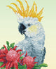 Diamond dotz® Diamond Painting Erwachsene – runde Steine – Komplettpaket – Hobby – – dd10.059 – Tiere – weißer Kakadu Warathas 51 x 41 cm